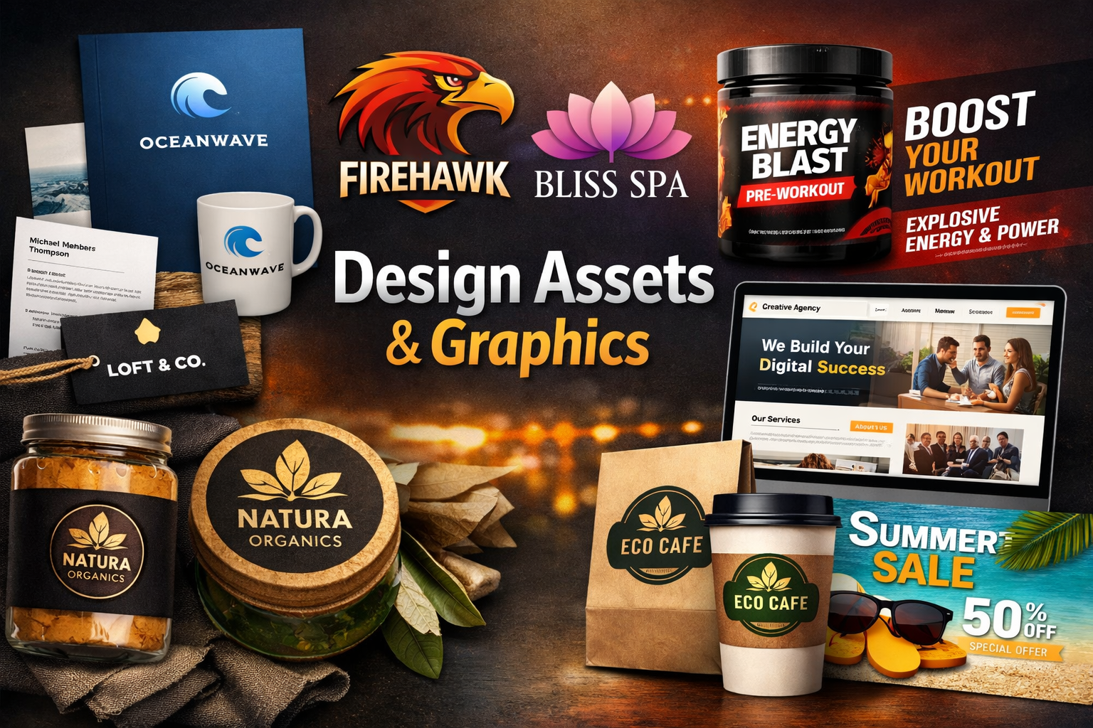 Creative Graphics Design Work
