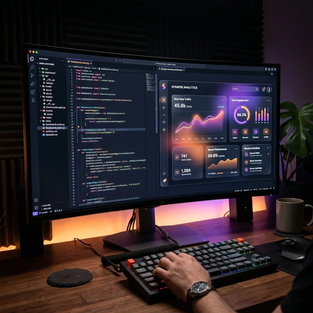 Web Development Dashboard